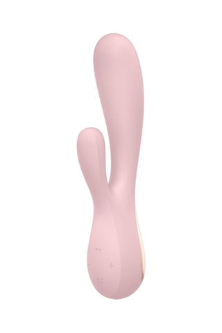 Vibromasseur connecté  waterproof Satisfyer Mono Flex - Rose - 10 cm