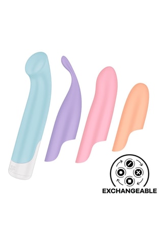 Ensemble de vibromasseurs Satisfyer Playful Four - 10 cm