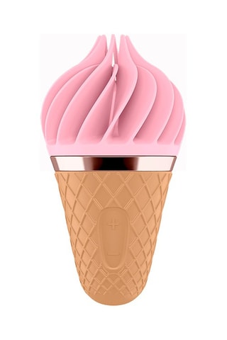 Stimulateur clitoridien Satisfyer Sweet Treat - Rose et marron