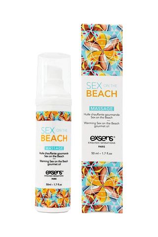 Huile de massage chauffante et gourmande - Sex On The Beach - 50 ml