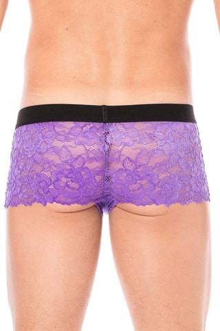 Boxer Lace - Violet