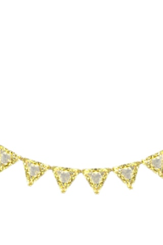 Collier doré à l'or jaune Matrix