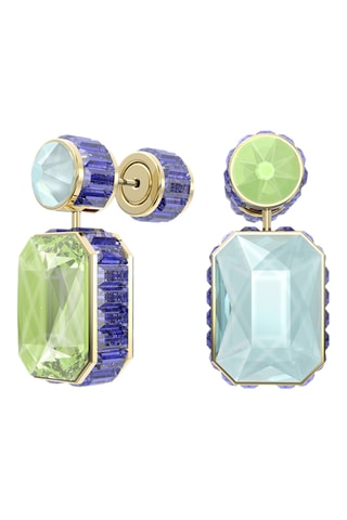 Boucles d'oreilles dorées à l'or jaune Orbita