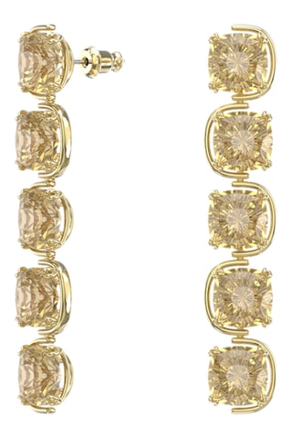 Boucles d'oreilles dorées à l'or jaune Harmonia