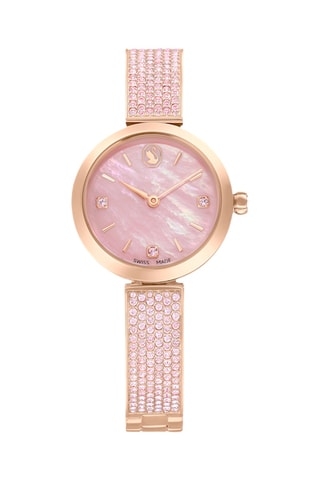 Montre à quartz en doré à l'or rose Illumina