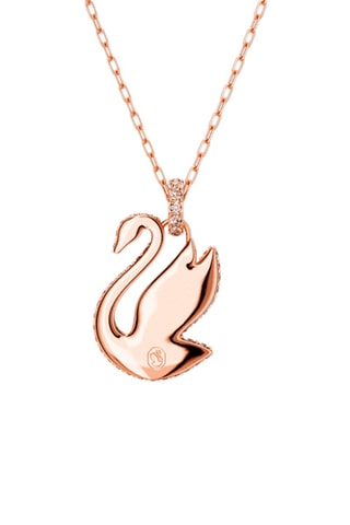 Pendentif Swan - Plaqué or rose