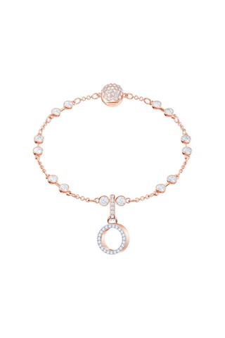 Charm pendant Swa Remix O - Doré rose