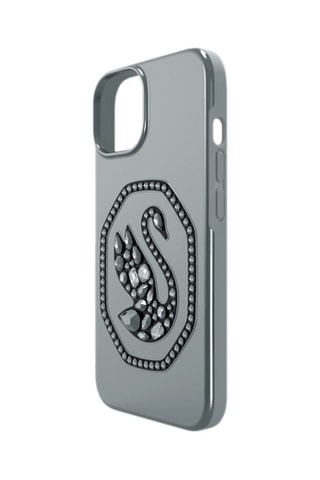 Coque iPhone 14 Cygne - Gris foncé