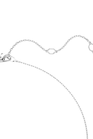 Pendentif - Argenté et blanc