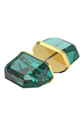 Puce ornée de cristaux Swarovksi Lucent - Vert