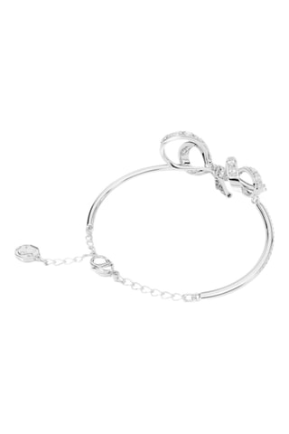 Bracelet orné de cristaux Swarovksi Volta - Blanc