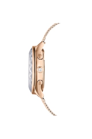 Montre à quartz en acier et plaqué or rose Nova