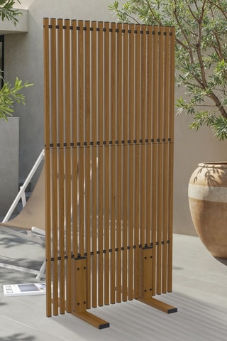 Paravento esterno - Marrone - 150 x 80 x 50 cm