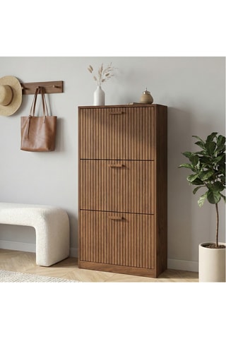 Scarpiera 3 ante Faustine - 60 x 24 x 113 cm