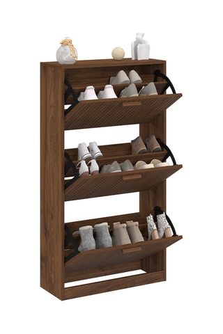 Scarpiera 3 ante Faustine - 60 x 24 x 113 cm