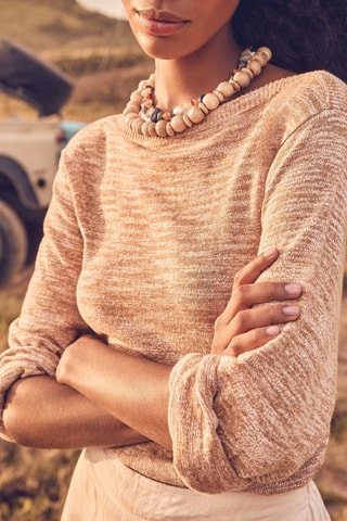 Jersey - Camel jaspeado
