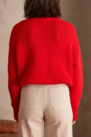 Jersey de lana - Rojo
