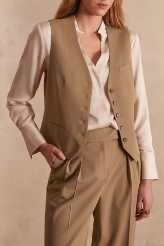 Chaleco - Beige
