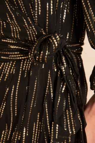 Vestido recto - Negro