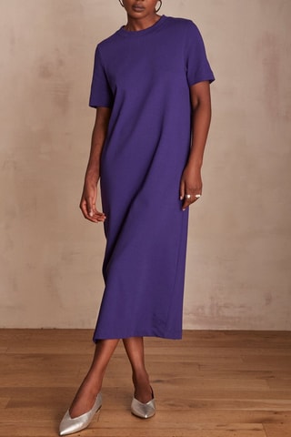 Vestido recto - Violeta