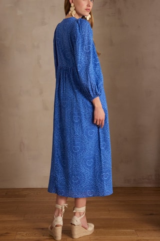 Vestido midi - Azul