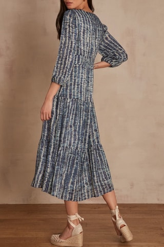Vestido midi - Azul