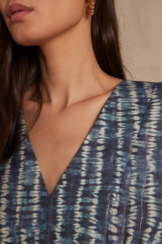 Vestido midi - Azul