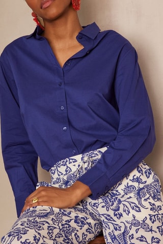 Camisa - Azul rey
