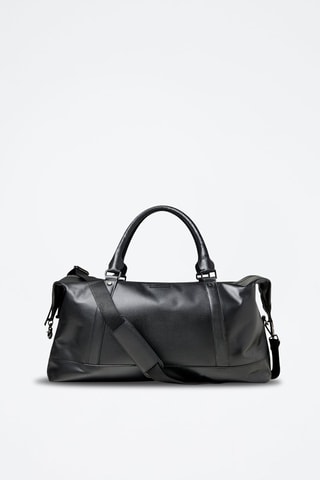 Borsone in pelle - Nero