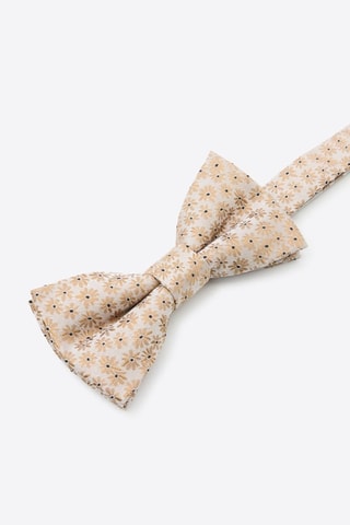Papillon in seta - Beige