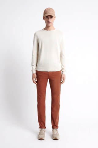 Maglia in cotone bio - Beige