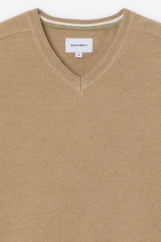 Maglia in cotone bio - Beige