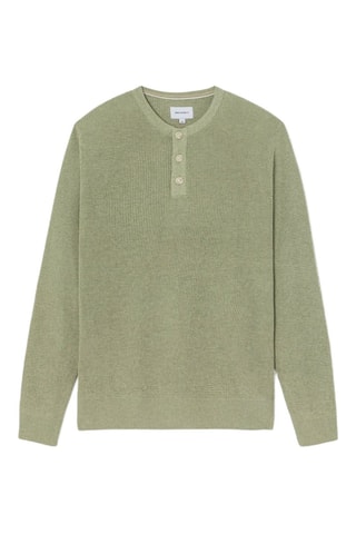 Maglia in cotone bio - Verde scuro