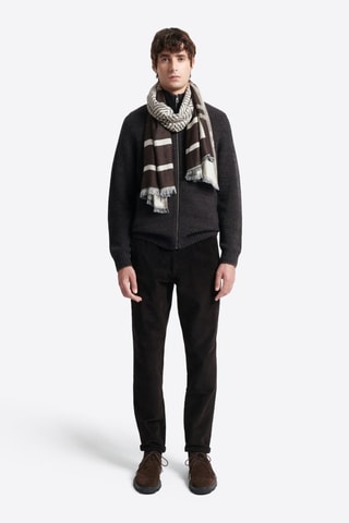 Pantaloni in velluto - Marrone scuro