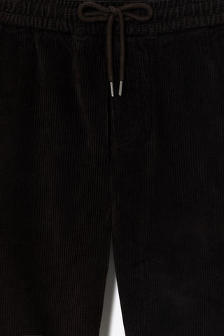 Pantaloni in velluto - Marrone scuro