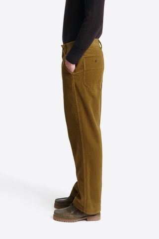 Pantaloni in velluto - Verde oliva