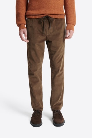 Pantaloni in velluto - Cammello
