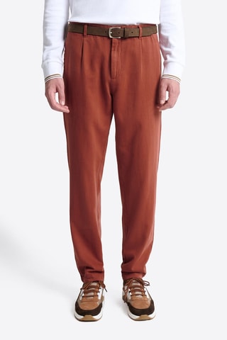 Pantaloni - Rosso mattone