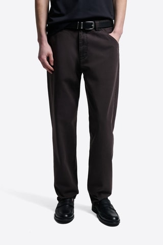 Pantaloni straight - Marrone
