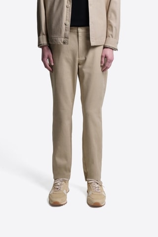 Pantaloni chino slim - Avorio