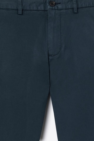 Pantaloni chino in cotone bio - Navy