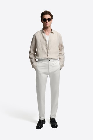 Pantaloni slim - Bianco