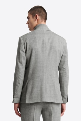 Giacca da completo in lana - Grigio melange