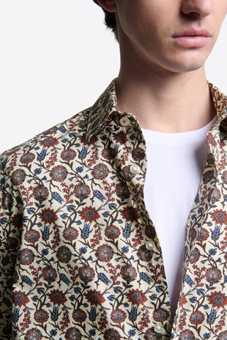 Camicia slim - Arancione