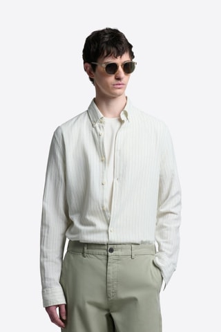 Camicia slim - Kaki