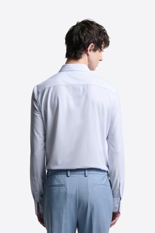 Camicia slim - Celeste