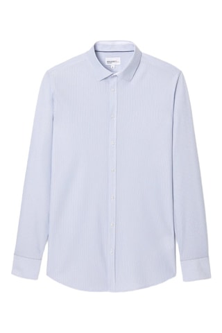 Camicia slim - Celeste