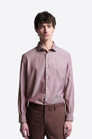 Camicia slim - Bordeaux