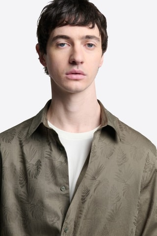 Camicia slim - Kaki