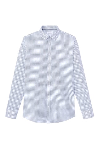 Camicia slim - Celeste